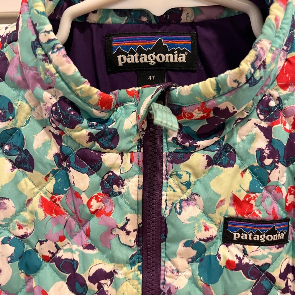 Girls Patagonia puffer size 4T